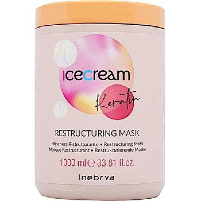 Inebrya-Ice Cream Keratin Restructuring Mask-1000ml