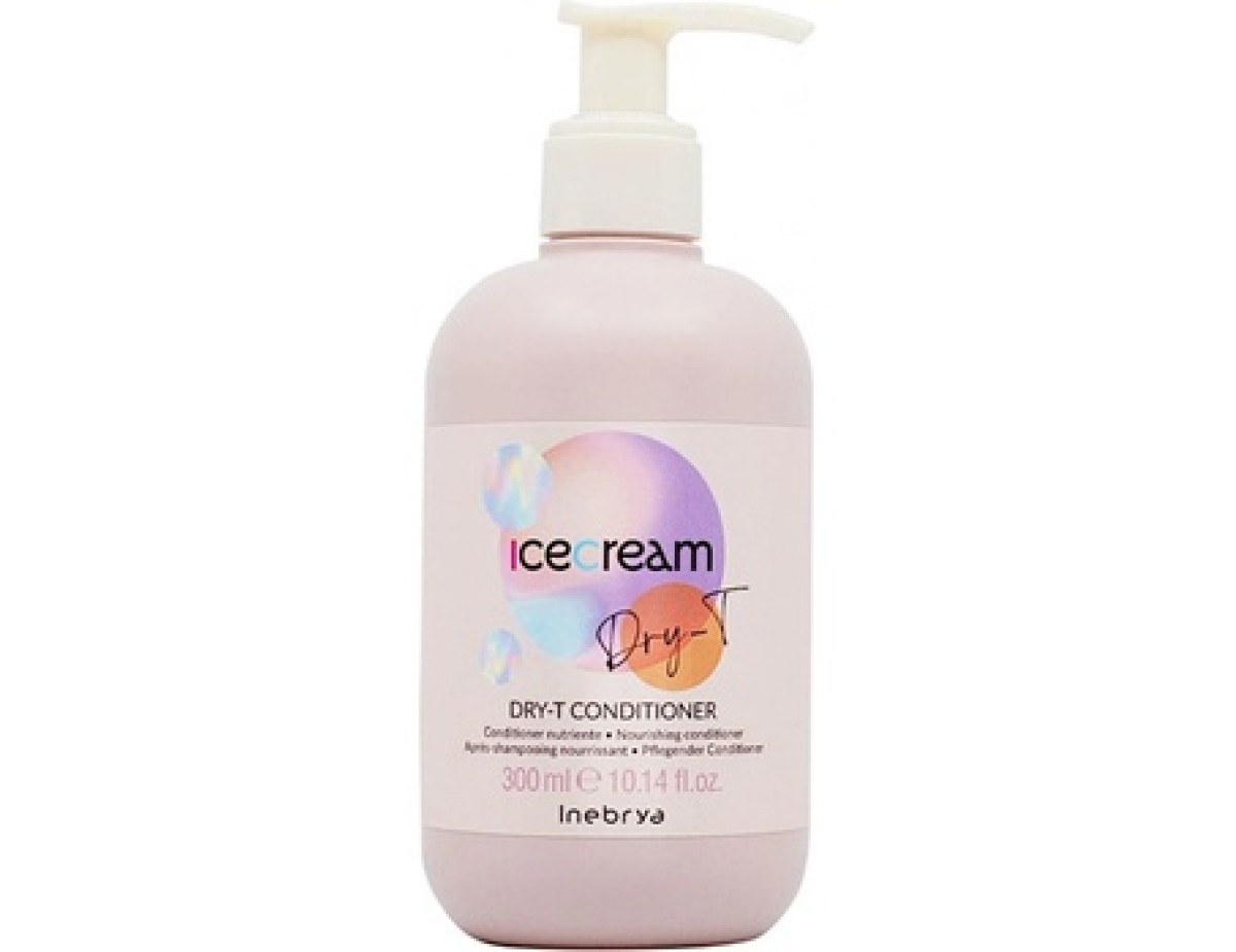 Inebrya-Ice Cream Dry-T Conditioner (dry, frizzy and chemically treated hair)-1000ml Inebrya-Ice Cream Dry-T Conditioner (dry, frizzy and chemically treated hair)-1000ml