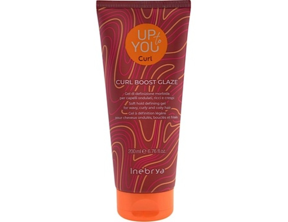 Inebrya-Up to You Curl Boost Glaze - Jemný definující gel pro vlnité, kudrnaté a kadeřavé vlasy-200ml Inebrya-Up to You Curl Boost Glaze - Jemný definující gel pro vlnité, kudrnaté a kadeřavé vlasy-200ml
