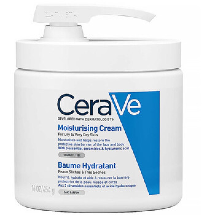 CeraVe-Moisturizing Cream - Hydratační krém pro suchou a velmi suchou pokožku-454.0g CeraVe-Moisturizing Cream - Hydratační krém pro suchou a velmi suchou pokožku-454.0g