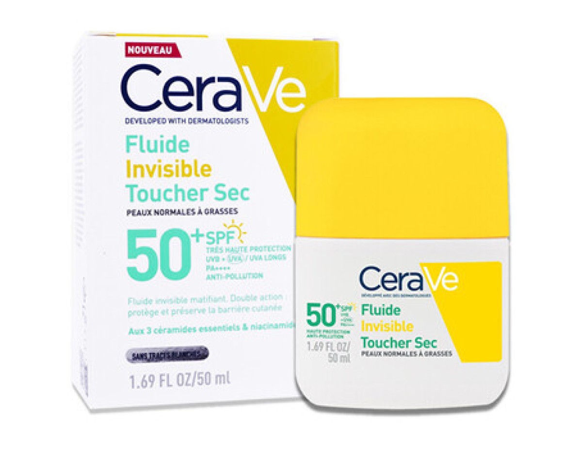 CeraVe-Dry Touch Fluid Sunscreen SPF 50+ - Matující ochranný fluid-50ml CeraVe-Dry Touch Fluid Sunscreen SPF 50+ - Matující ochranný fluid-50ml