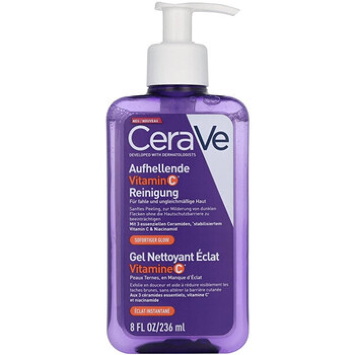 CeraVe-Brightening Vitamin C Cleanser - Rozjasňující čisticí gel-236ml CeraVe-Brightening Vitamin C Cleanser - Rozjasňující čisticí gel-236ml