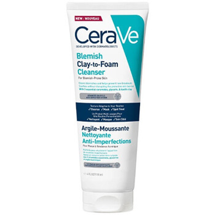 CeraVe-Blemish Clay to Foam Blemish Cleanser - Čisticí krém-118ml
