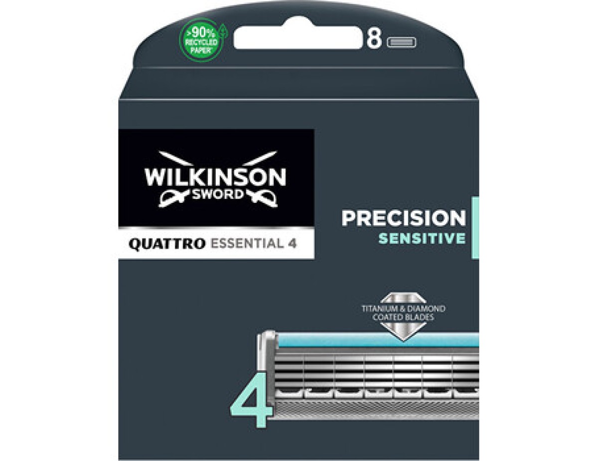 Quattro Titanium Sensitive ( 8 pcs ) - Spare head