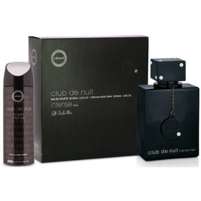 Armaf-Club De Nuit Intense Man Gift set EDT 105 ml and deo spray 200 ml-105ml Armaf-Club De Nuit Intense Man Gift set EDT 105 ml and deo spray 200 ml-105ml