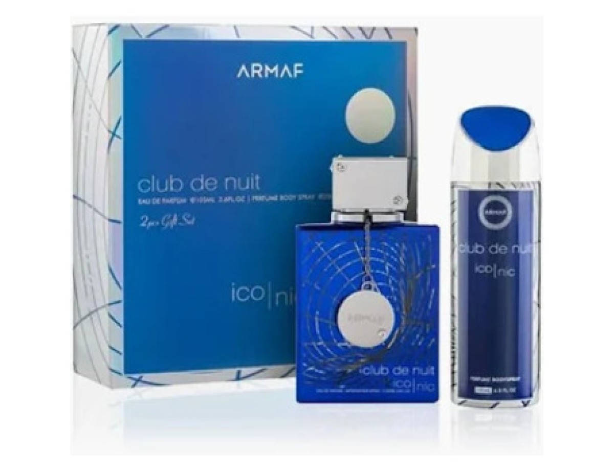 Armaf-Armaf Club De Nuit Blue Iconic Dárková sada EDP 105 ml a tělový sprej 200 ml-105ml