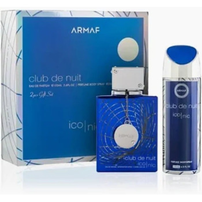 Armaf-Armaf Club De Nuit Blue Iconic Dárková sada EDP 105 ml a tělový sprej 200 ml-105ml