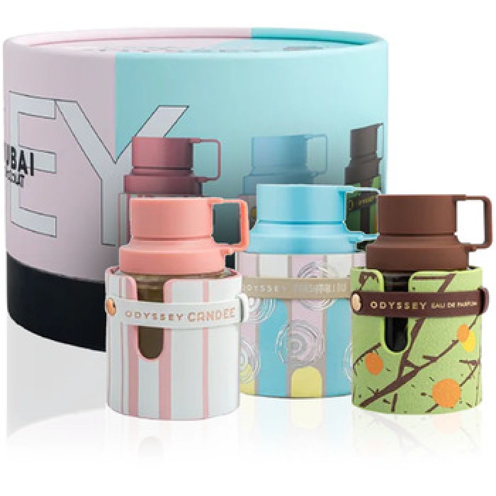 Armaf-Armaf Wheel Of Odyssey Gourmand Edition Set - Kolekce vůní pro muže a ženy-90ml Armaf-Armaf Wheel Of Odyssey Gourmand Edition Set - Kolekce vůní pro muže a ženy-90ml
