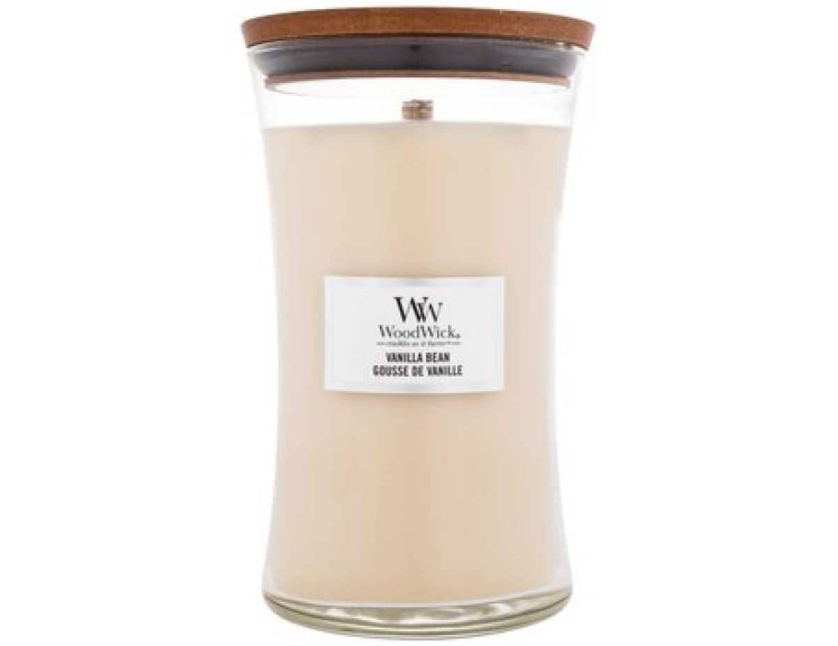 WoodWick-Vanilla Bean Vase (vanilla pod) - Scented candle-609.5g