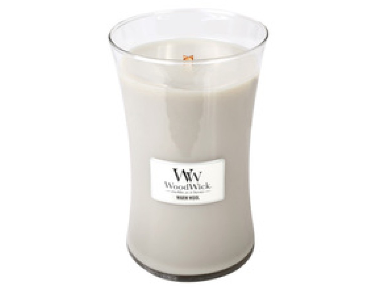 WoodWick-Warm Wool Vase (warm wool) - Scented candle-275.0g WoodWick-Warm Wool Vase (warm wool) - Scented candle-275.0g