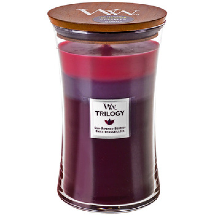 Sun Ripened Berries Trilogy Vase (berry ripening in the sun) - Scented candle-275.0g Sun Ripened Berries Trilogy Vase (berry ripening in the sun) - Scented candle-275.0g