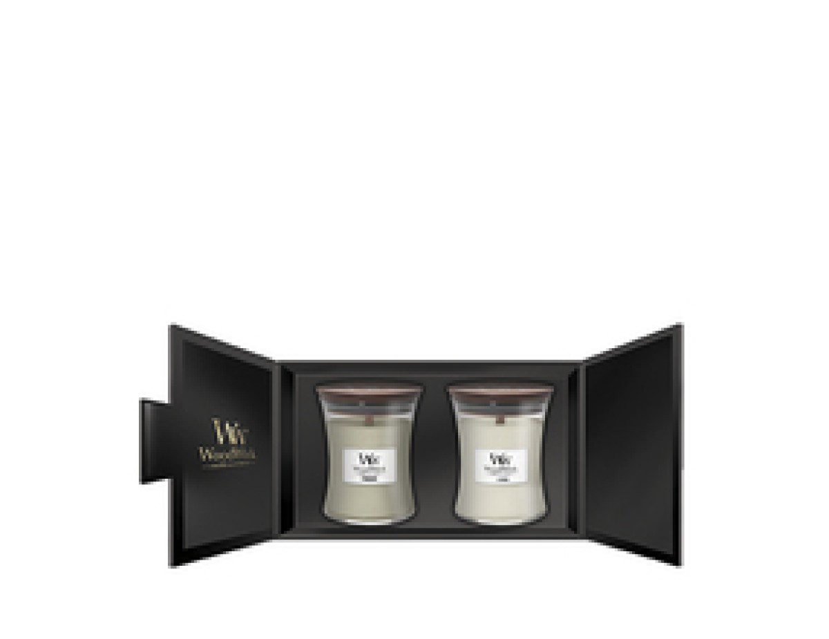 Candle Gift Set ( Fireside, Linen )-275.0g Candle Gift Set ( Fireside, Linen )-275.0g