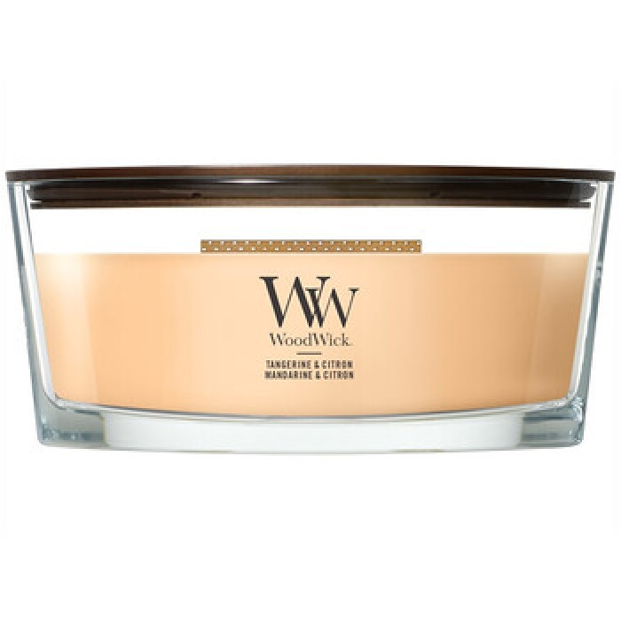 WoodWick-Tangerine & Citron Loď ( mandarinka a citron ) - Vonná svíčka-453.6g