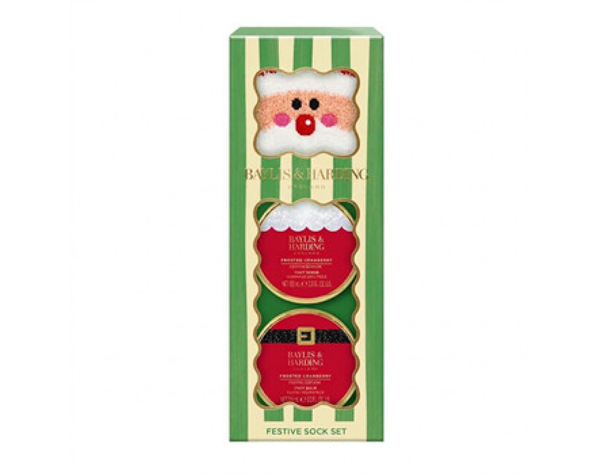 Baylis & Harding-Festive Friends Foot Care Set - Dárková sada péče o nohy ( 3 ks )