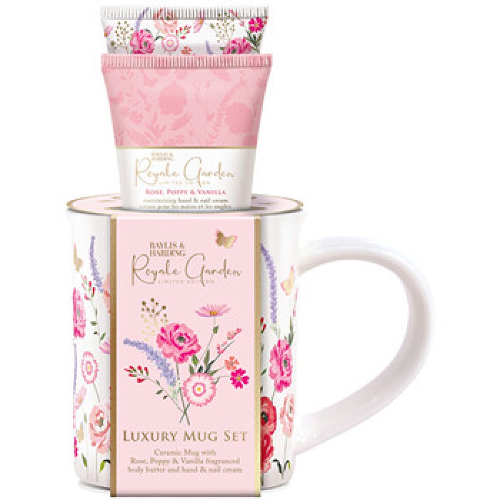 Baylis & Harding-Royale Garden Cup Set - Dárková sada péče o tělo v hrníčku ( 2 ks ) Baylis & Harding-Royale Garden Cup Set - Dárková sada péče o tělo v hrníčku ( 2 ks )