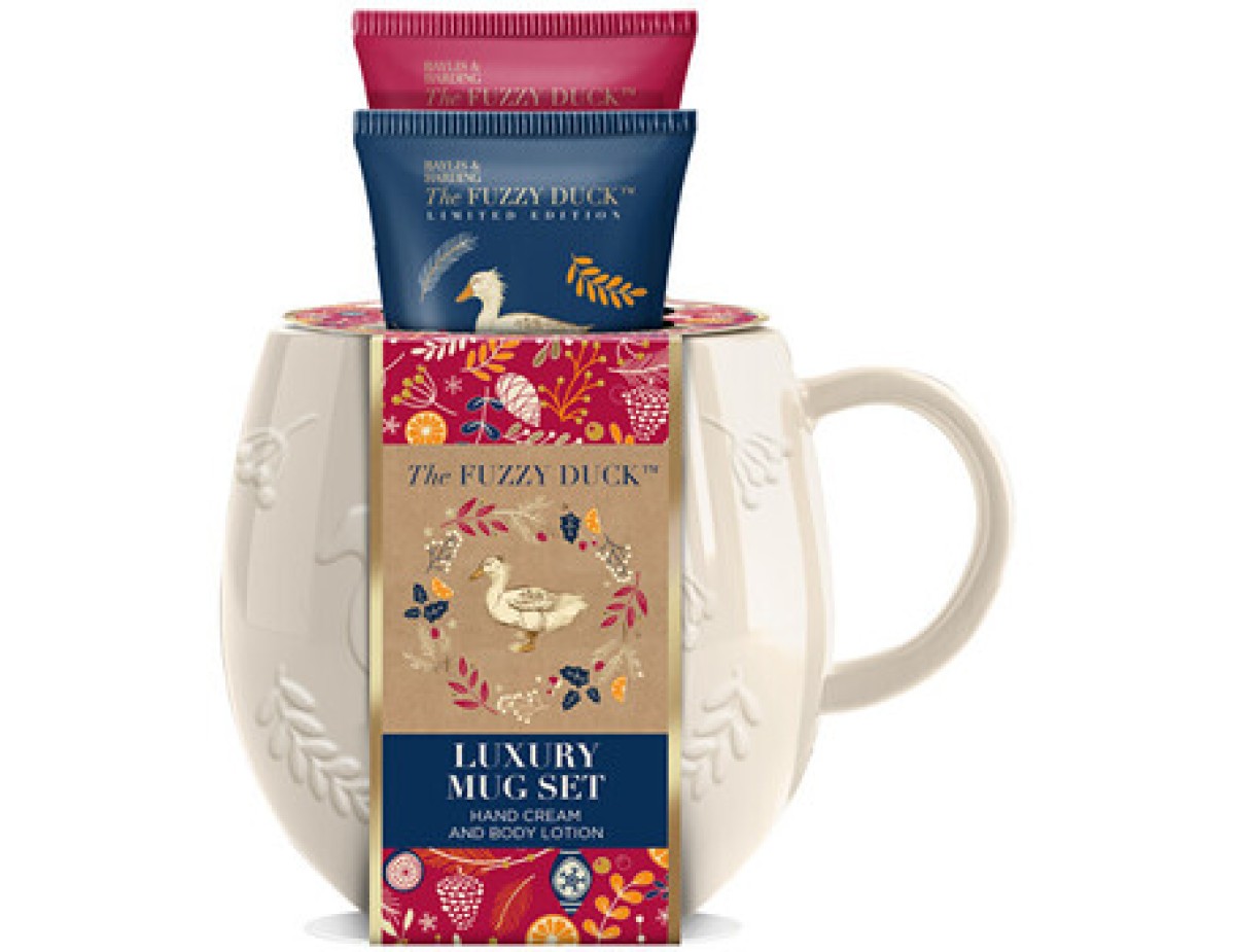 Baylis & Harding-The Fuzzy Duck Body Care & Cup Set- Dárková sada péče o tělo v hrníčku ( 2 ks )