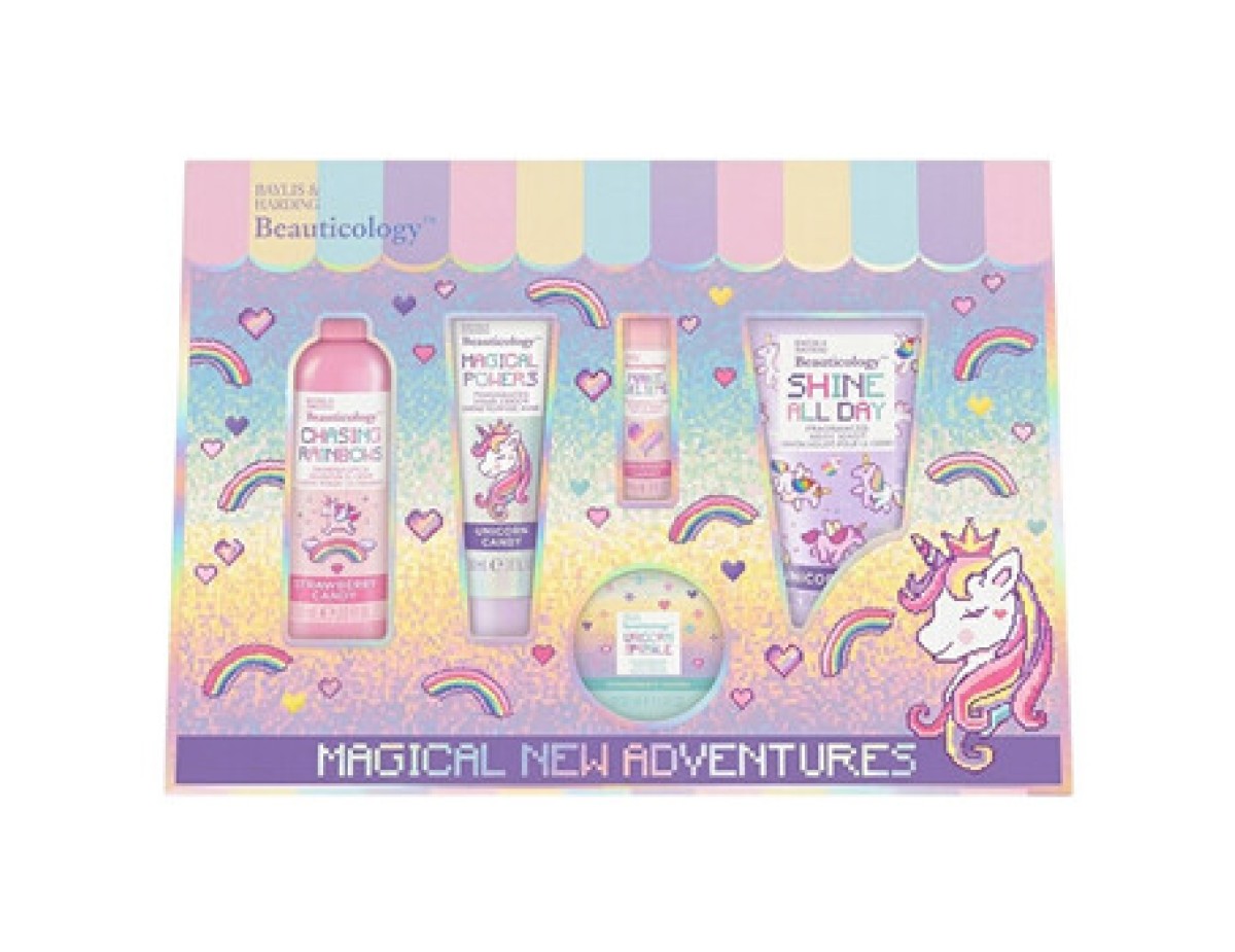 Baylis & Harding-Unicorn Bath & Body Care Box - Dárková sada péče o tělo ( 5 ks )