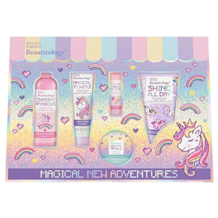 Baylis & Harding-Unicorn Bath & Body Care Box - Dárková sada péče o tělo ( 5 ks ) Baylis & Harding-Unicorn Bath & Body Care Box - Dárková sada péče o tělo ( 5 ks )