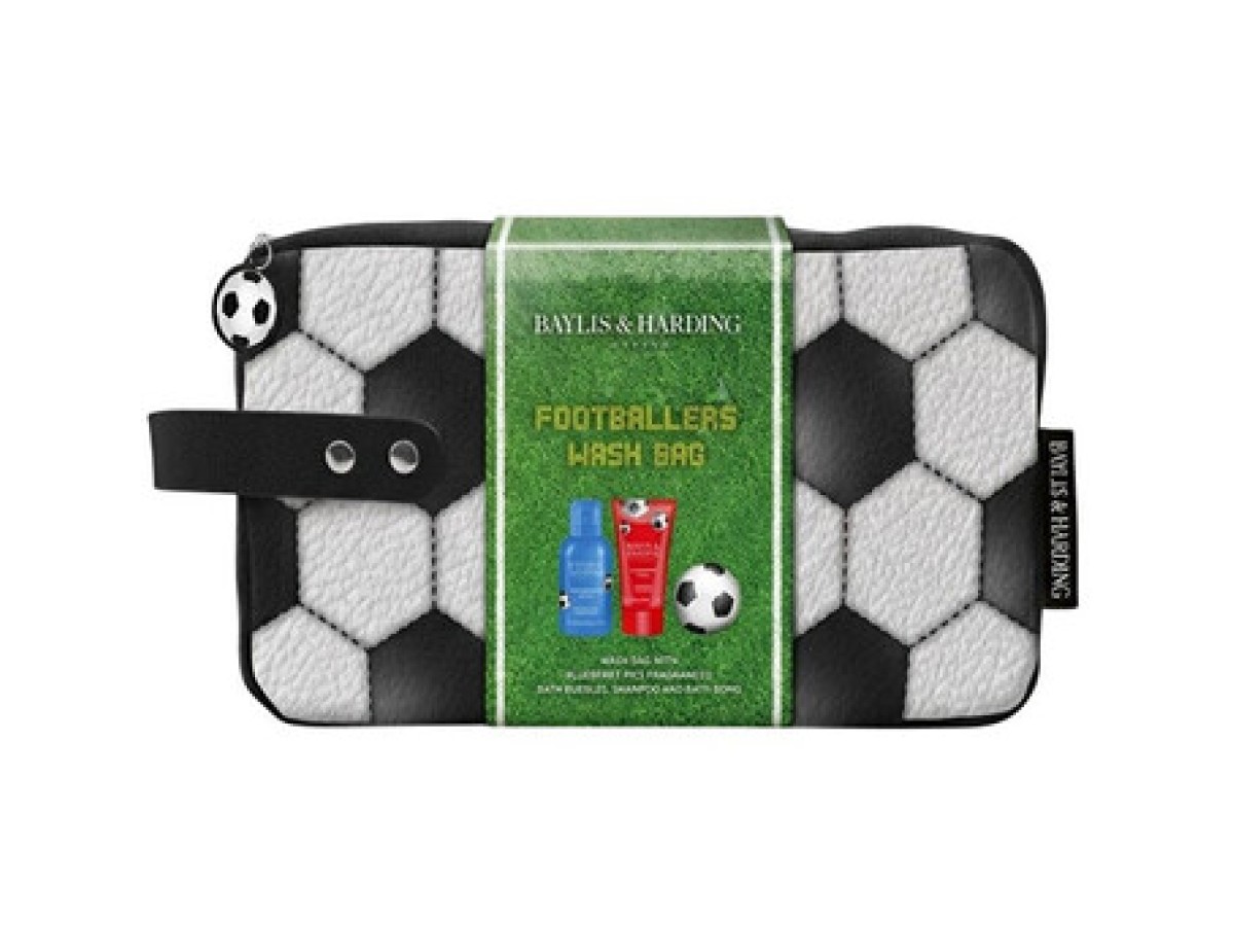 Baylis & Harding-Football Body Care Set - Dárková sada péče o tělo v taštičce ( 3 ks )