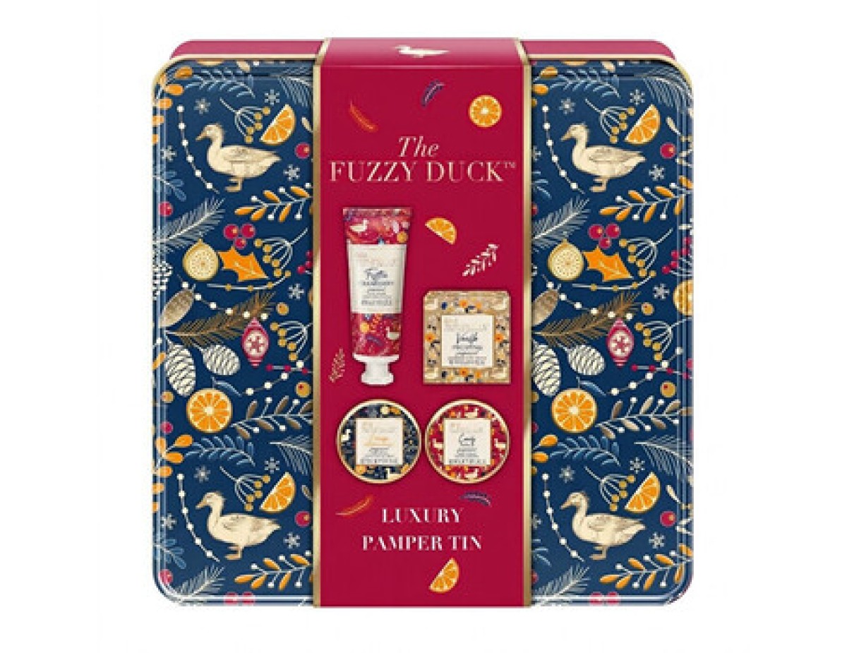 Baylis & Harding-The Fuzzy Duck Gift Box - Dárková mini sada v plechové dóze ( 4 ks )