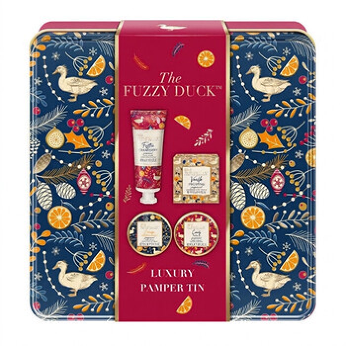 Baylis & Harding-The Fuzzy Duck Gift Box - Dárková mini sada v plechové dóze ( 4 ks )