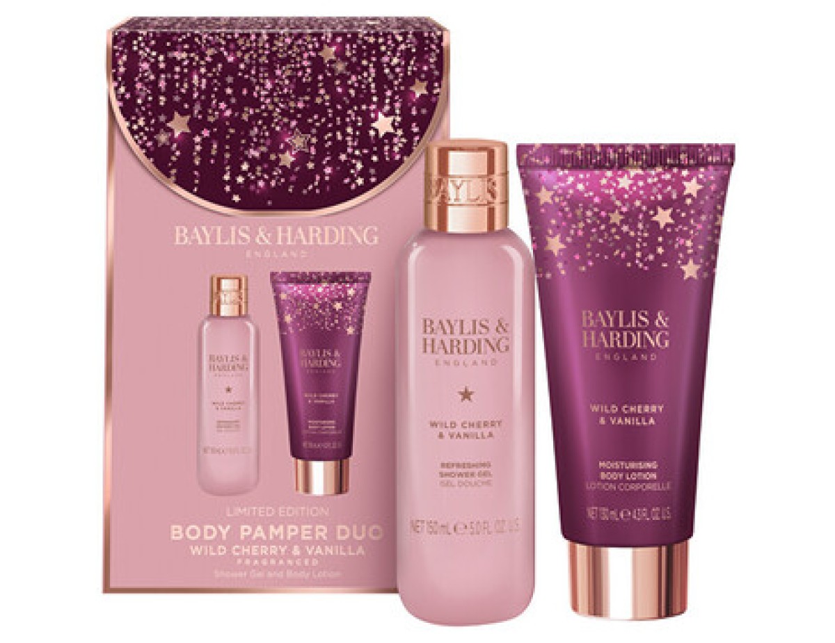 Baylis & Harding-Wild Cherry & Vanilla Duo - Dárková sada ( 2 ks )