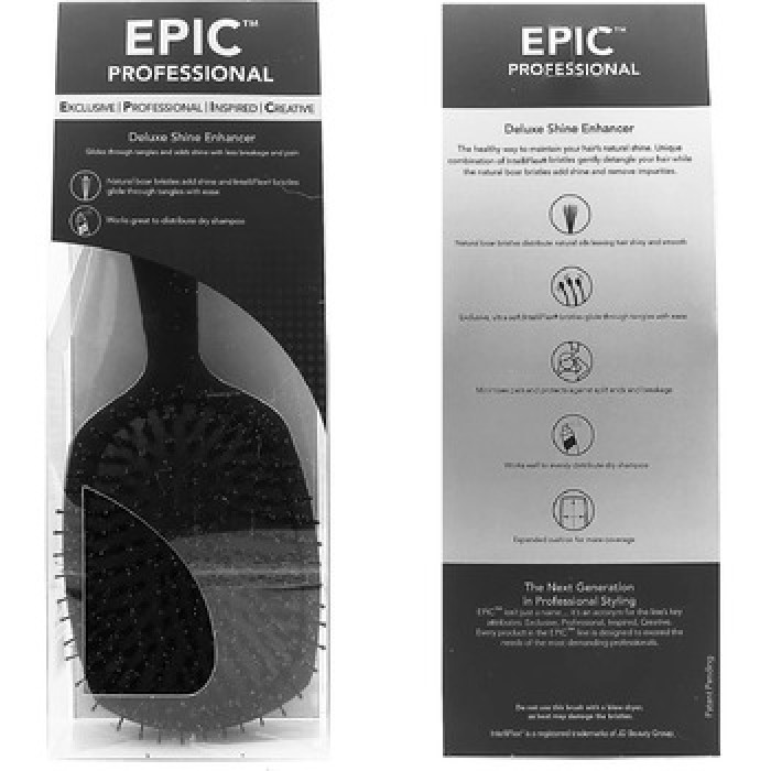 Wet Brush-EPIC Deluxe Shine Enhancer Black - Hairbrush Wet Brush-EPIC Deluxe Shine Enhancer Black - Hairbrush