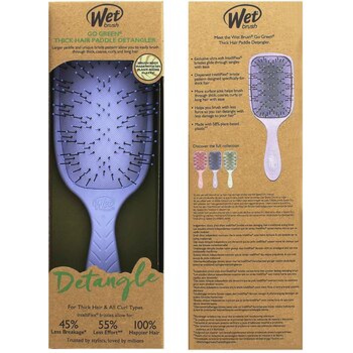 Wet Brush-Go Green Thick Hair Paddle Detangler - hair brush Wet Brush-Go Green Thick Hair Paddle Detangler - hair brush