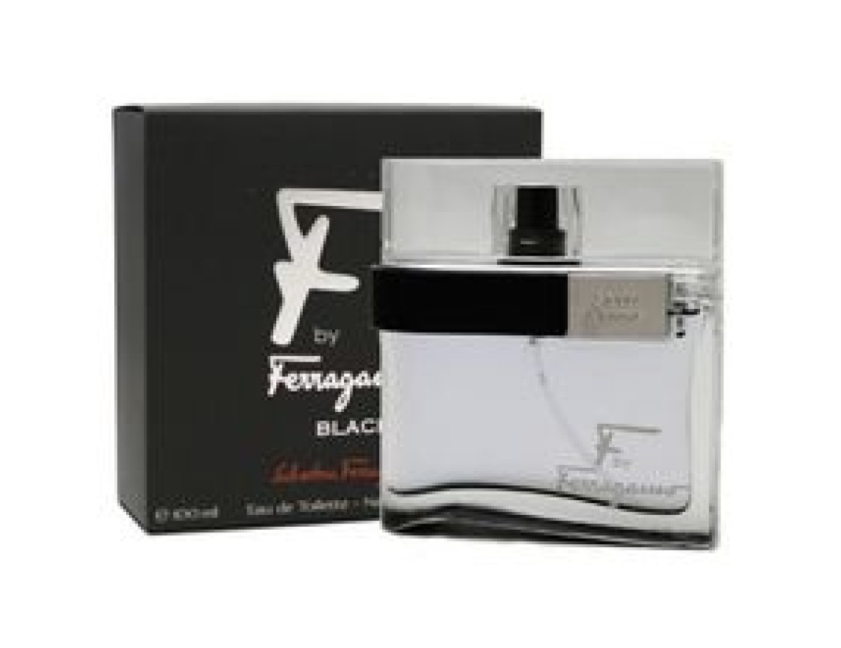 Salvatore Ferragamo-F by Ferragamo pour Homme Black EDT Tester-100ml