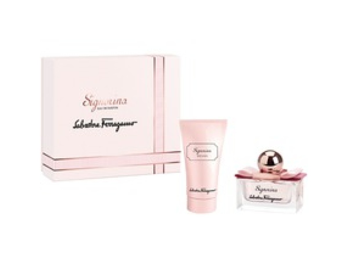 Salvatore Ferragamo-Signorina Gift Set EDP 30 ml and Body Lotion 50 ml Signorina-30ml Salvatore Ferragamo-Signorina Gift Set EDP 30 ml and Body Lotion 50 ml Signorina-30ml