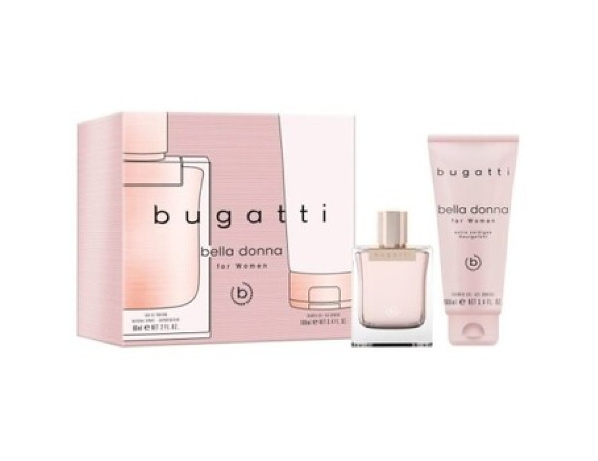 Bugatti-Bella Donna Dárková sada EDP 60 ml a sprchový gel 100 ml-60ml