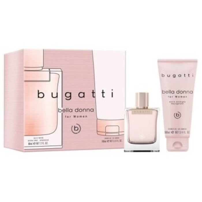 Bugatti-Bella Donna Dárková sada EDP 60 ml a sprchový gel 100 ml-60ml Bugatti-Bella Donna Dárková sada EDP 60 ml a sprchový gel 100 ml-60ml