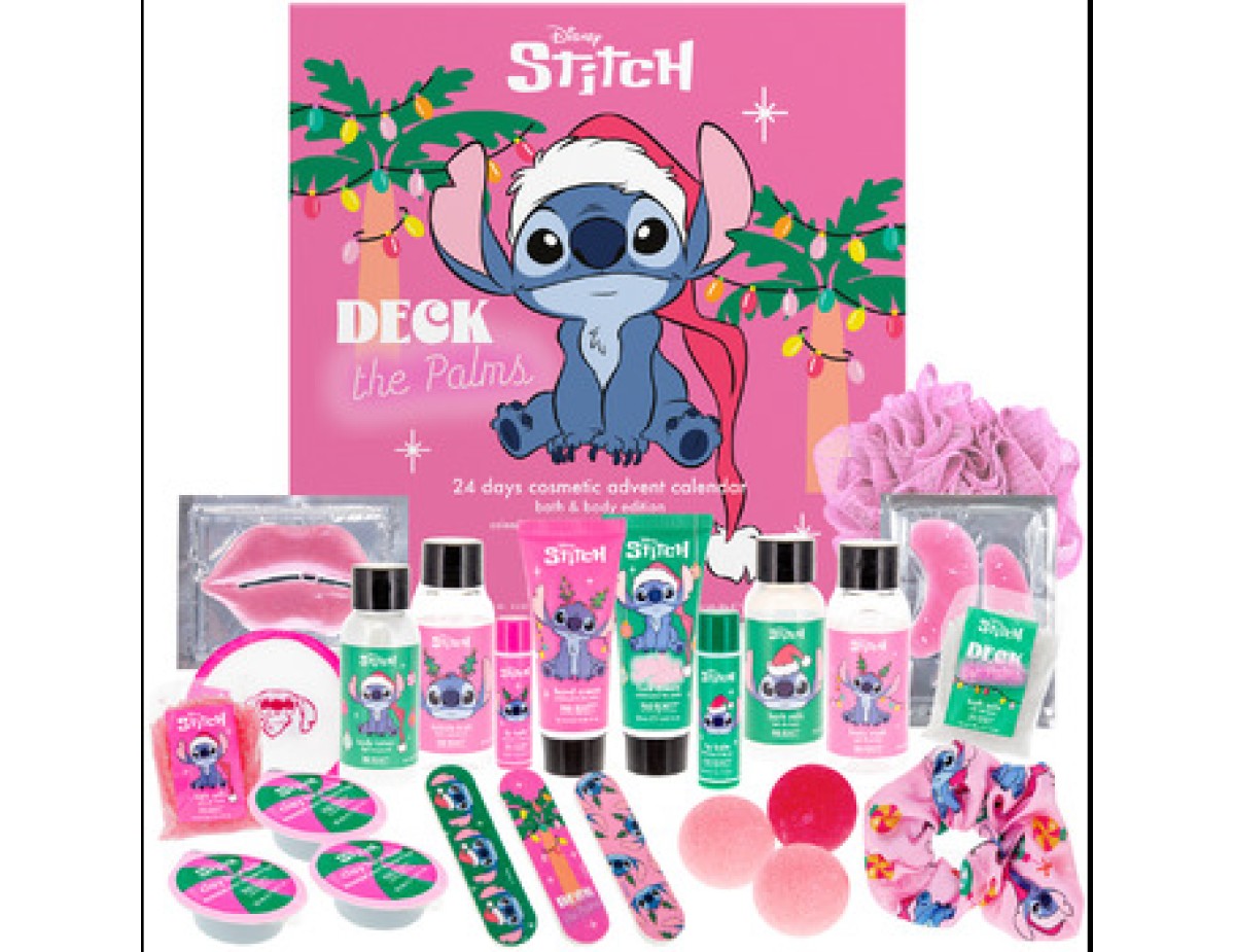 Mad Beauty-Disney Stitch Christmas 24 Day Advent - Adventní kalendář-1.0ks