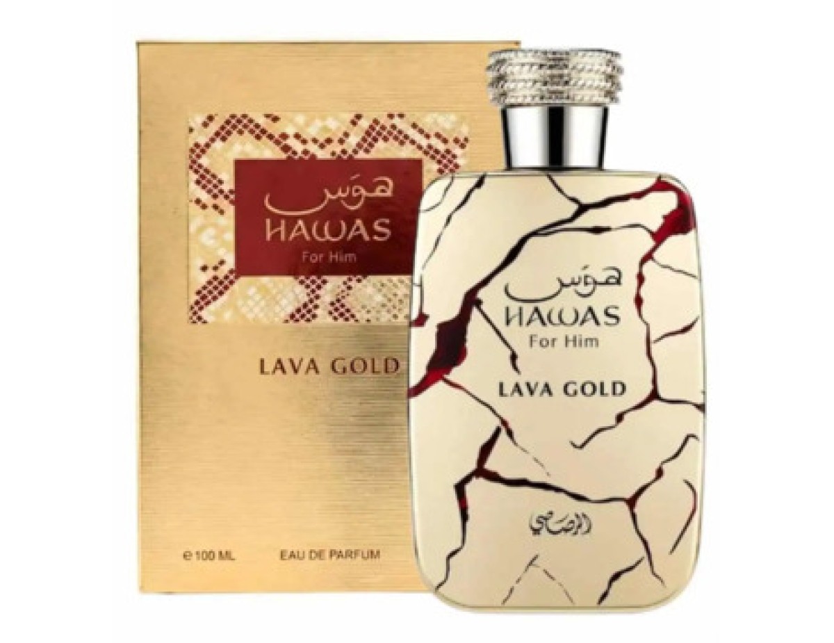 Rasasi-Hawas For Him Lava Gold EDP-100ml Rasasi-Hawas For Him Lava Gold EDP-100ml