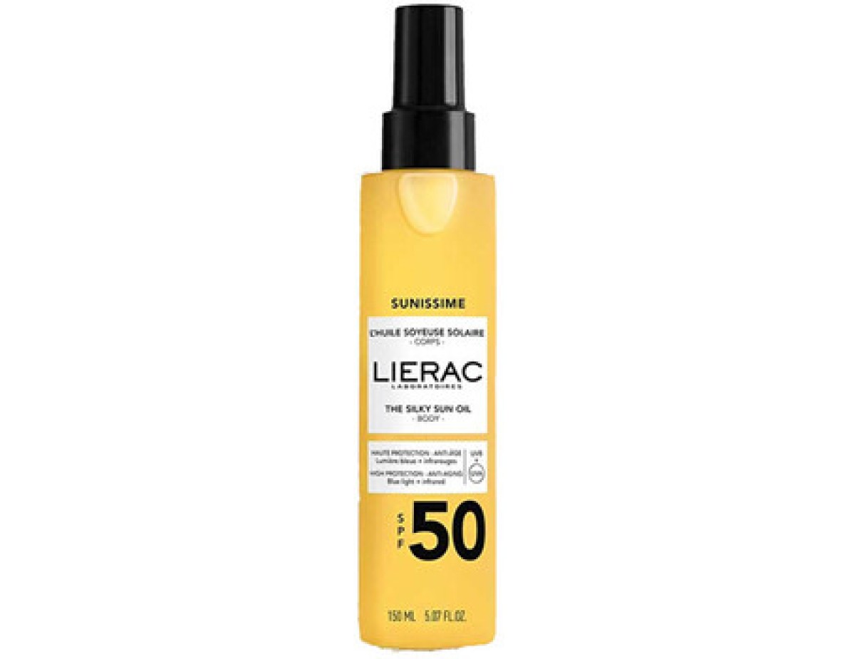 Lierac-Sunissime The Silky Sun Oil SPF 50 - Opalovací olej-150ml