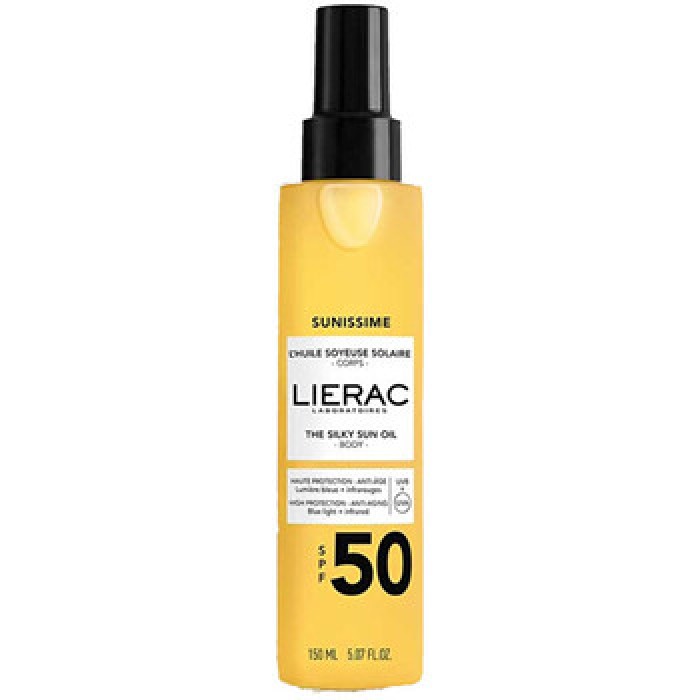 Lierac-Sunissime The Silky Sun Oil SPF 50 - Opalovací olej-150ml