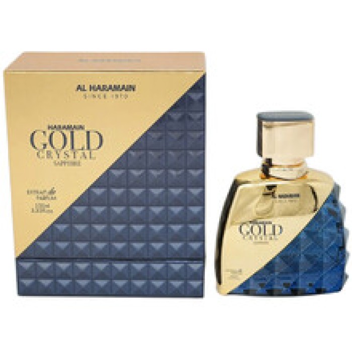 Al Haramain-Gold Crystal Sapphire Parfum-100ml Al Haramain-Gold Crystal Sapphire Parfum-100ml