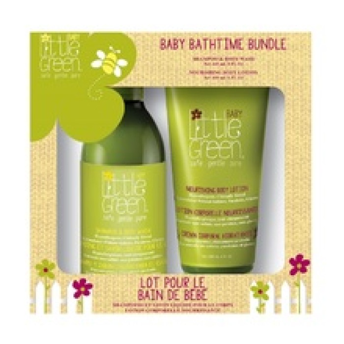 Little Green-Baby Bathtime Bundle - Gift set for babies
