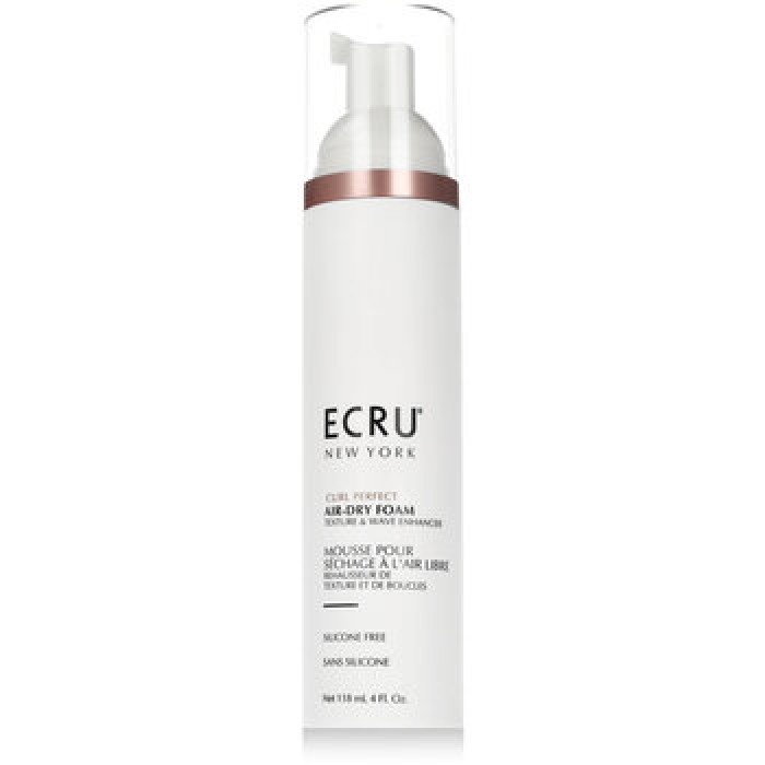 Ecru New York-Curl Perfect Air-Dry Foam - Texturizing foam to enhance waves and curls-118ml