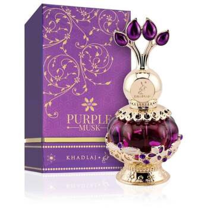 Khadlaj-Purple Musk Perfumed Oil-20ml Khadlaj-Purple Musk Perfumed Oil-20ml