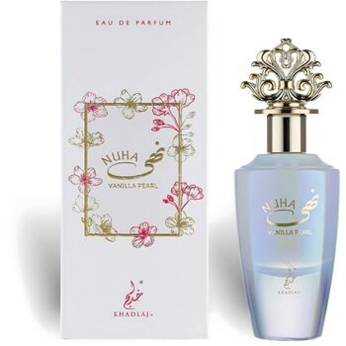 Khadlaj-Nuha Vanilla Pearl EDP-85ml Khadlaj-Nuha Vanilla Pearl EDP-85ml