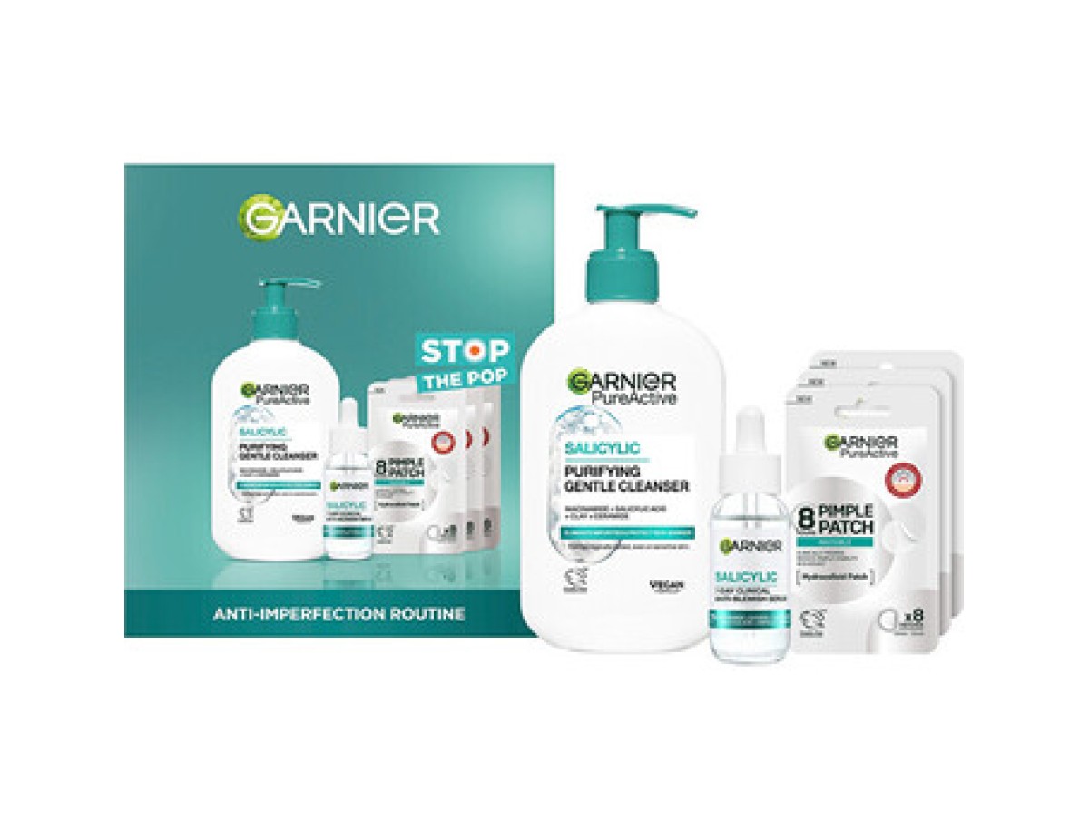 Garnier-Anti-Imperfection Routine Set - Dárková sada Garnier-Anti-Imperfection Routine Set - Dárková sada