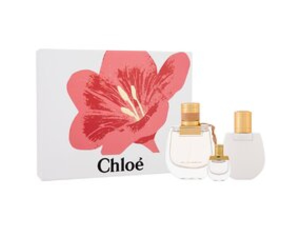 Chloé-Nomade EDP SET 75 ml, Nomade EDP 5 ml mini + Nomade 100 ml body lotion-75ml