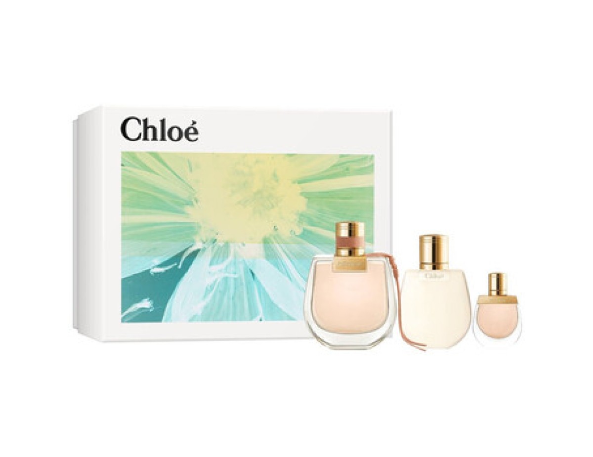 Chloé-Nomade Dárková sada EDP 75 ml, miniaturka Nomade EDP 15 ml a tělové mléko Nomade 100 ml-75ml