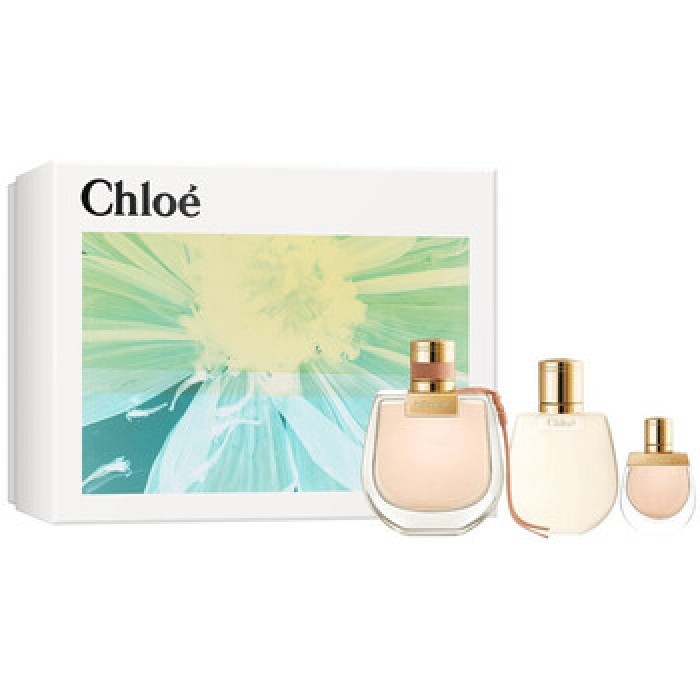 Chloé-Nomade Dárková sada EDP 75 ml, miniaturka Nomade EDP 15 ml a tělové mléko Nomade 100 ml-75ml