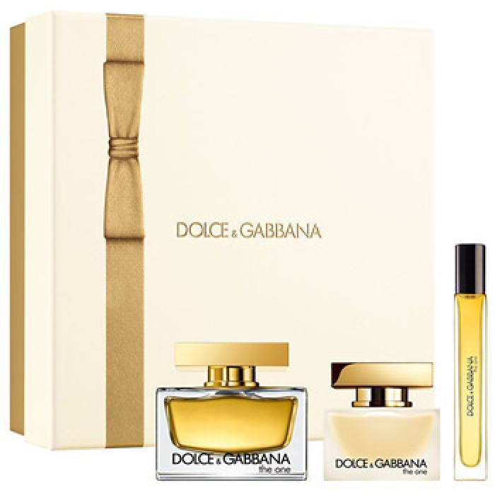 Dolce Gabbana-The One Dárková sada EDP 75 ml, vlasový sprej 30 ml a miniaturka EDP 10 ml-75ml