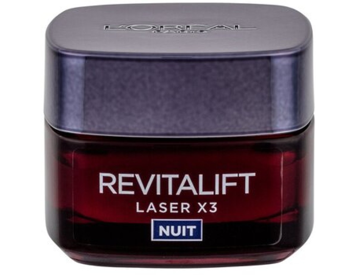 L´Oréal-Revitalift Laser X3 Night Cream - Anti-aging cream-50ml