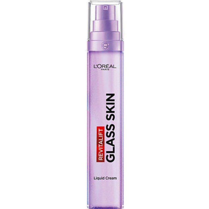 L´Oréal-Glass Skin Liquid Cream - Pleťový krém na vodní bázi-50ml