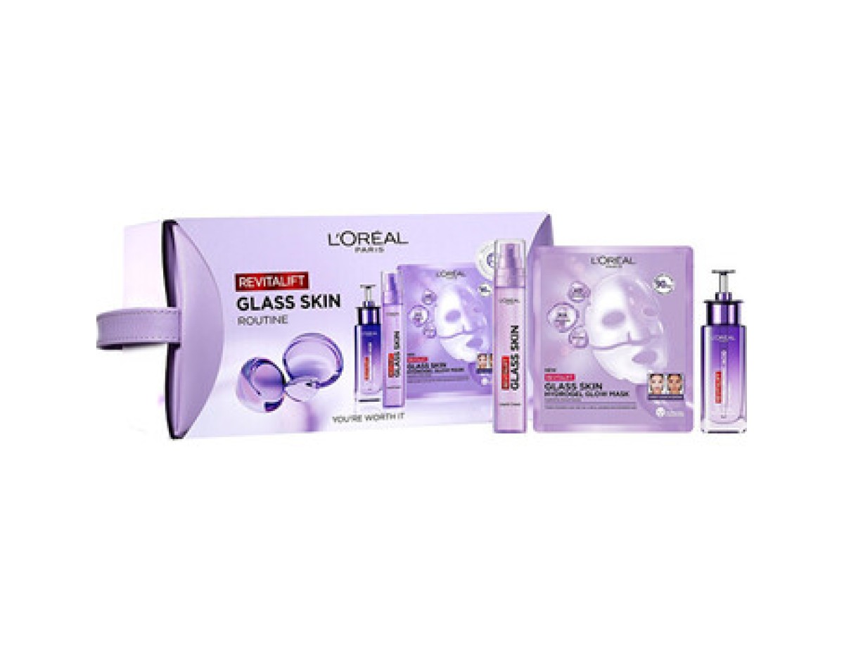 L´Oréal-Glass Skin Routine Set - Dárková sada L´Oréal-Glass Skin Routine Set - Dárková sada