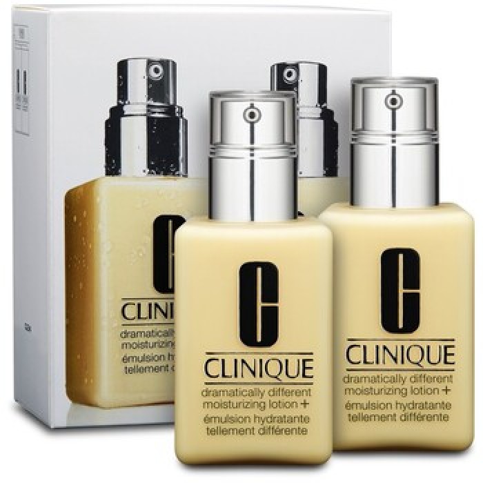 Clinique-Dramatically Different Duo ( 2 x 125 ml ) - Dárková sada hydratačních pleťových emulzí Clinique-Dramatically Different Duo ( 2 x 125 ml ) - Dárková sada hydratačních pleťových emulzí